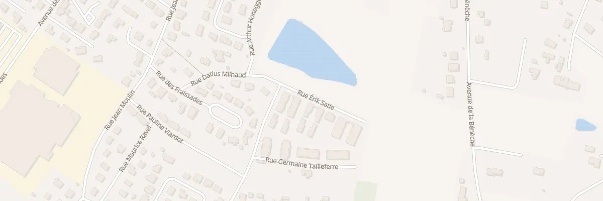 Plan du 4 Rue Erik Satie à Caussade