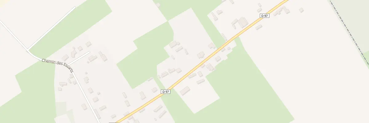 Plan du 61 Rte des Essarts à Callengeville