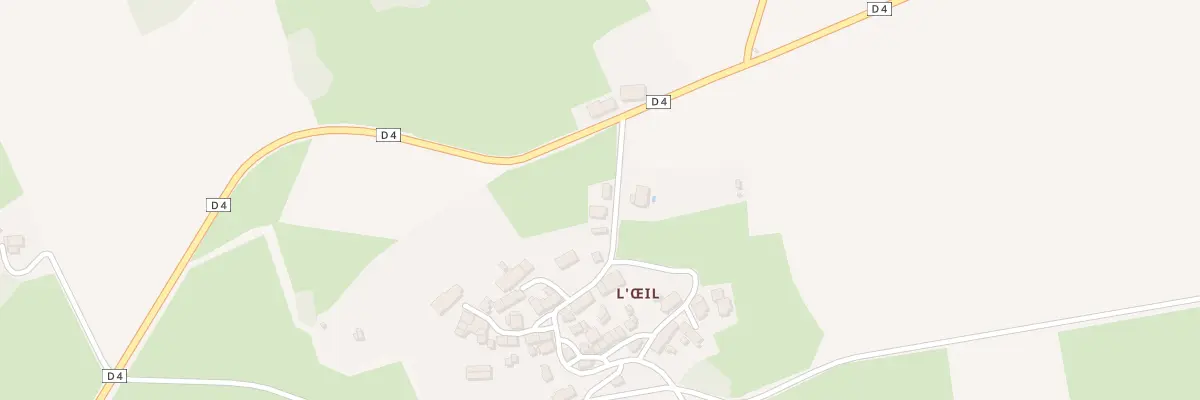 Plan du 3 L’Oeil à Fursac