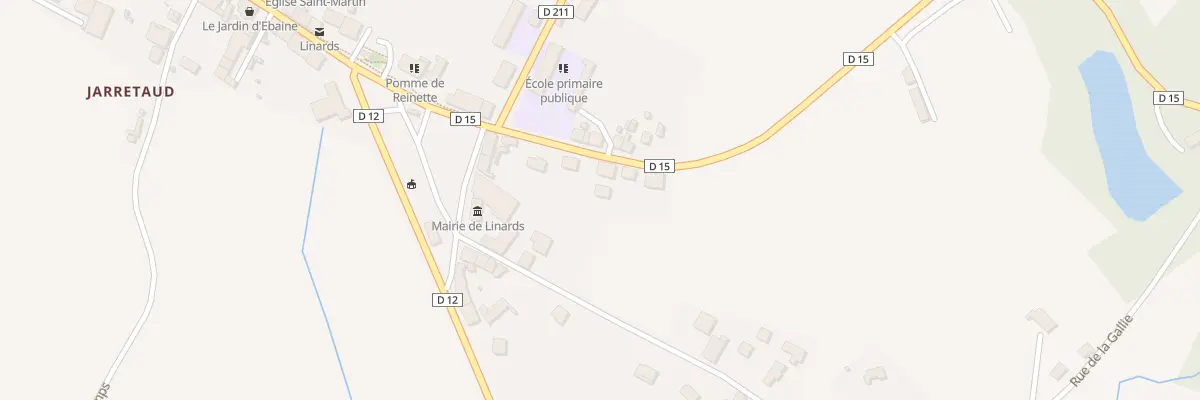Plan du 32 Rue Henri Lagrange à Linards