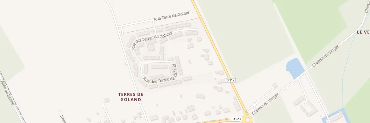 Plan du 7B Rte de Chambord à Bracieux