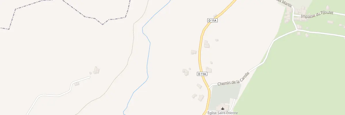 Plan du 434 Mouluque à Brassac