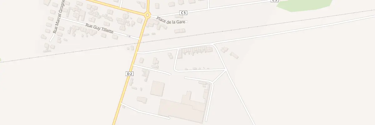 Plan du 10 Rue Gustave Baron à Woincourt