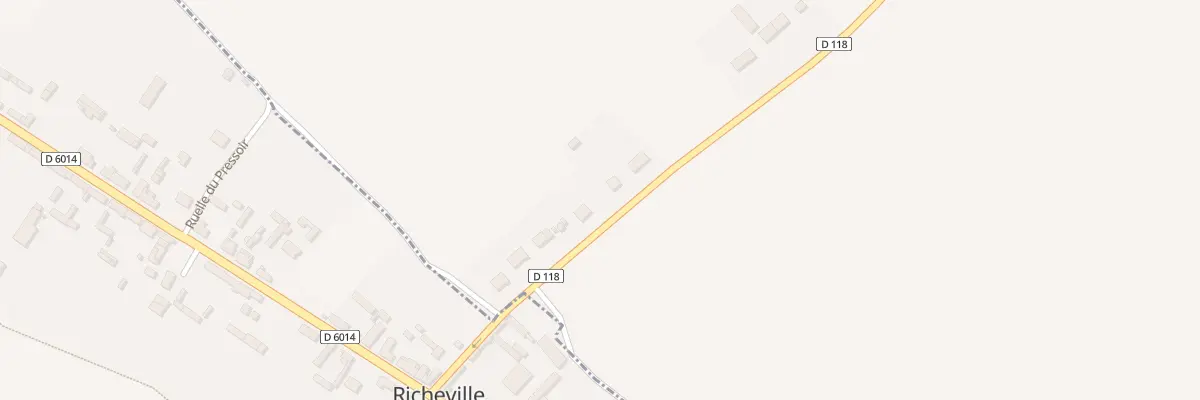 Plan du 141 La Haute Borne à Hacqueville