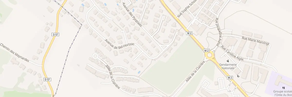 Plan du 29 Av de Bel Horizon à Saint-Orens-de-Gameville
