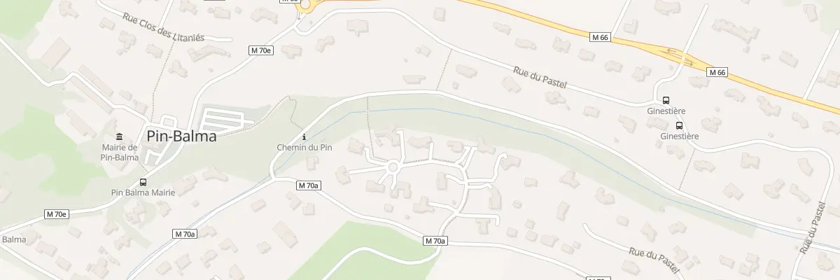 Plan du 6 Imp du Pastoureau à Pin-Balma