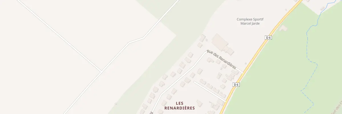Plan du 12 Rue des Renardières à Jouy