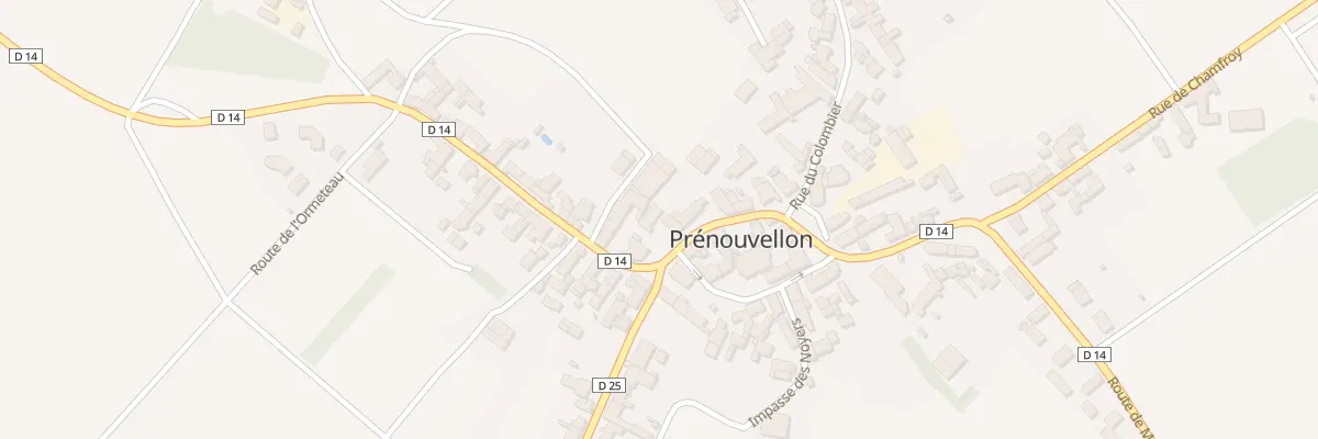 Plan du 6 Rte de Châteaudun à Beauce la Romaine