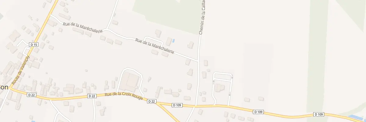 Plan du 5 Che de la Caillaudière à Vicq-sur-Nahon