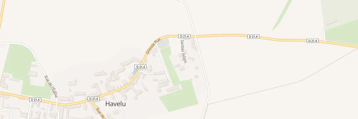 Plan du 2 Sen Adam à Havelu