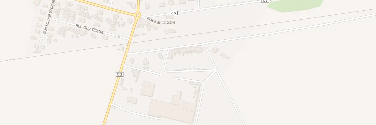 Plan du 20 Rue Gustave Baron à Woincourt