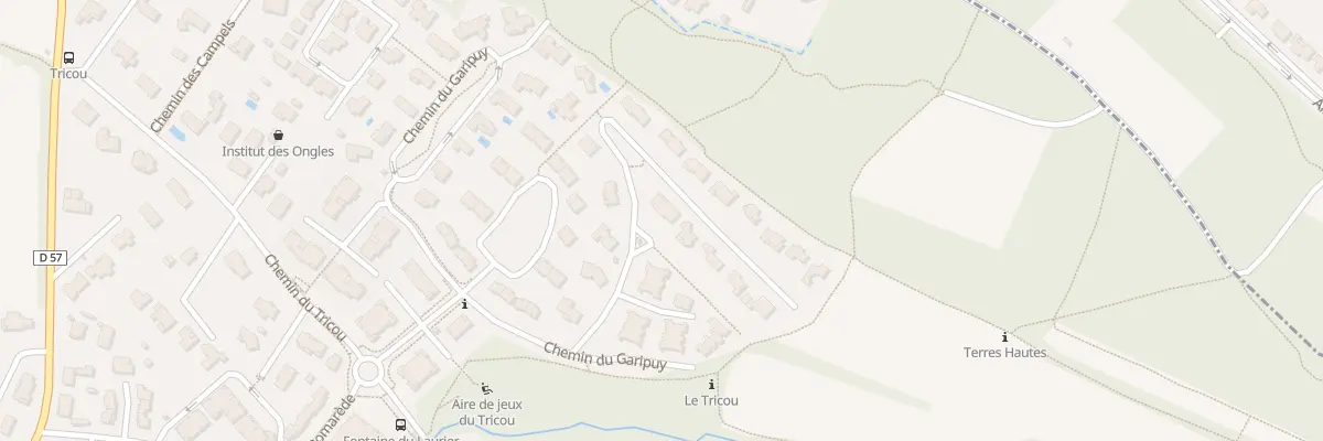 Plan du 4 Chem des Terres Hautes à Labège