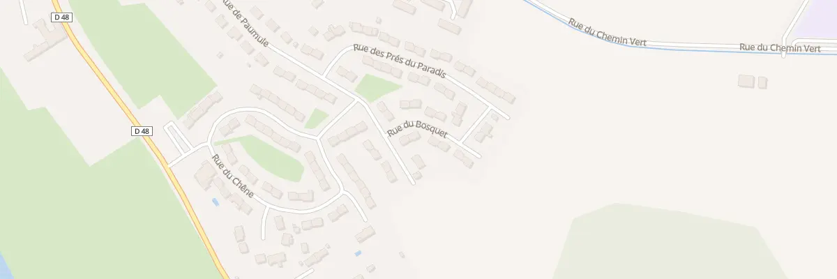 Plan du 4 Rue du Bosquet au Pêchereau