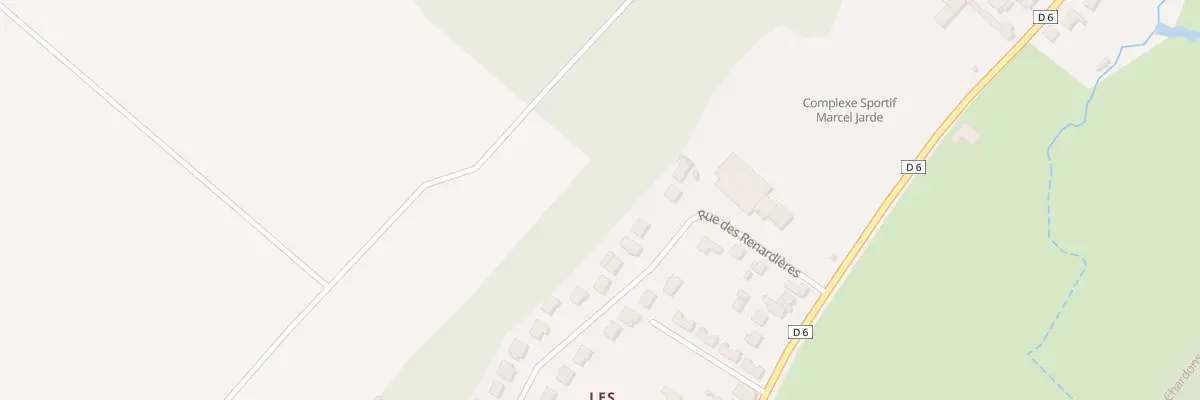 Plan du 8 Rue des Renardières à Jouy