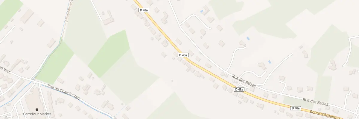 Plan du 61 Rte d’Argenton au Pêchereau
