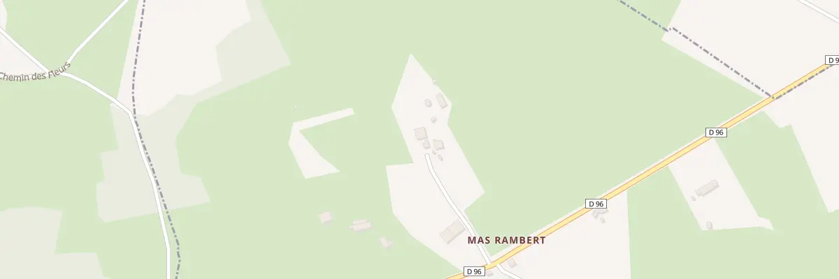 Plan du 170 Imp du Mas à Saint-Sozy