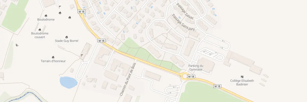 Plan du 6 Rue Pechestier à Quint-Fonsegrives