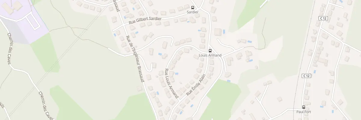 Plan du 9 Rue Louis Armand à Brive-la-Gaillarde