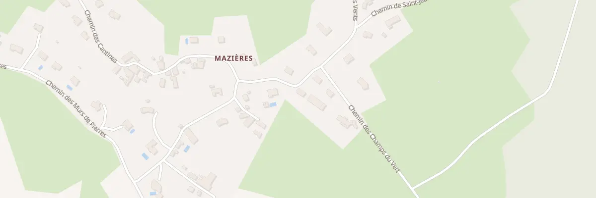 Plan du 5744A Mazieres à Donzenac