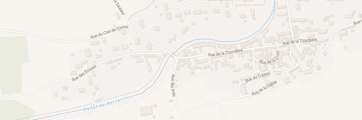 Plan du 105 Rue de la Tizardière à Selles-sur-Cher