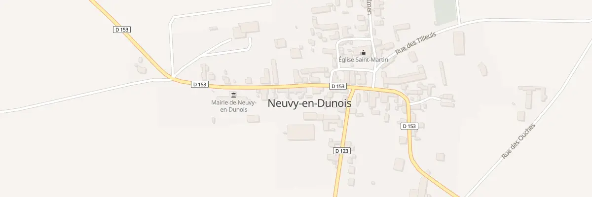 Plan du 5 Rue Jean Moulin à Neuvy-en-Dunois