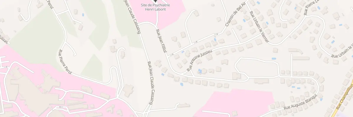 Plan du 7 Rue Jean Filliol à Brive-la-Gaillarde