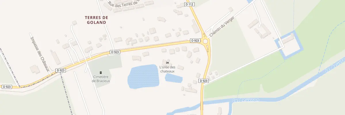 Plan du 7 Rte de Blois à Bracieux