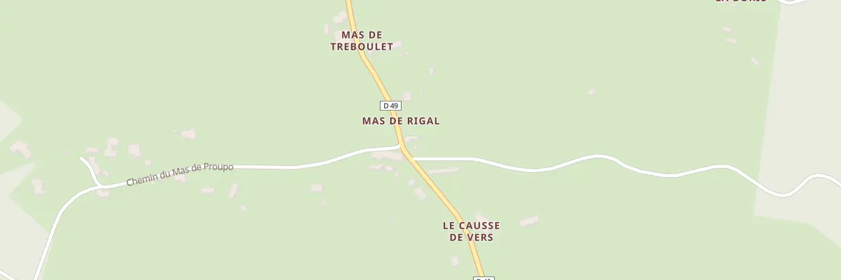 Plan du 5090 Laborie à Saint Géry-Vers