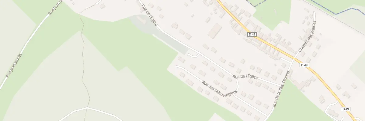 Plan du 18 Rue des Mérovingiens à Longroy