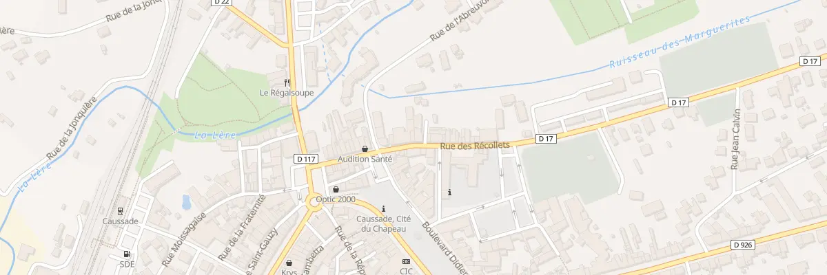Plan du 27 Rue des Récollets à Caussade