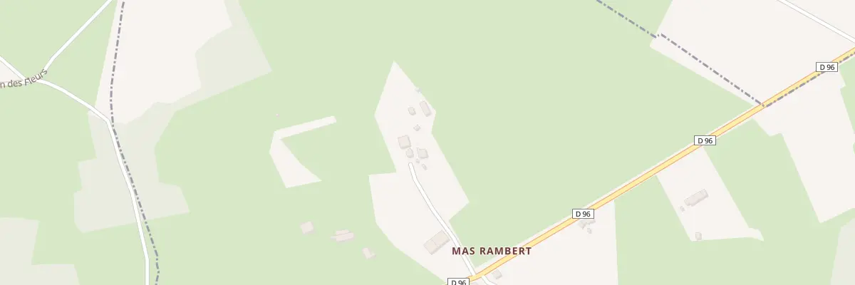 Plan du 5629F Imp du Mas à Saint-Sozy