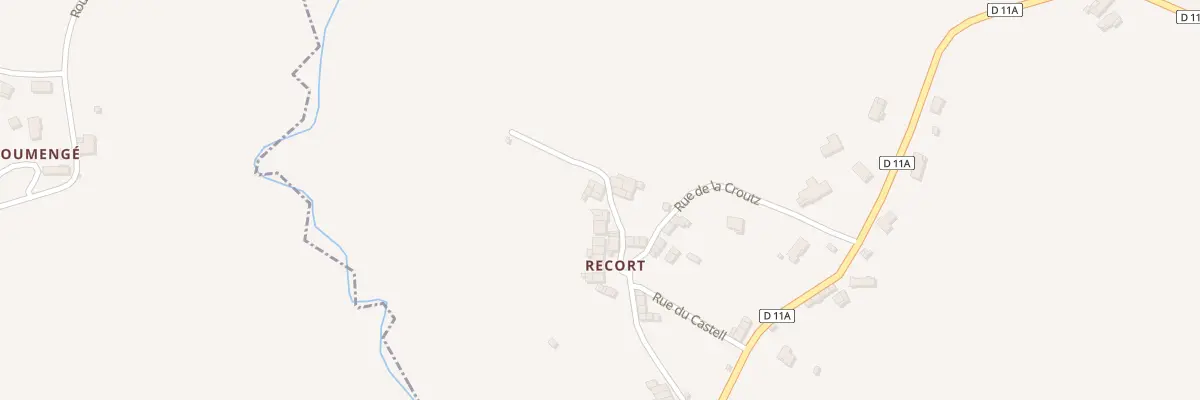 Plan du 36 Recort à Brassac