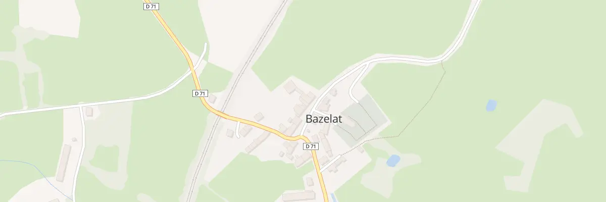 Plan du 5088 Le Bourg à Bazelat