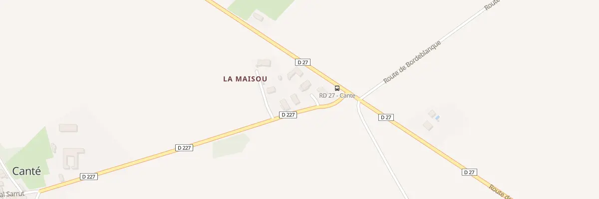 Plan du 97 La Maisou à Canté