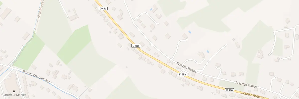 Plan du 24 Rte d’Argenton au Pêchereau