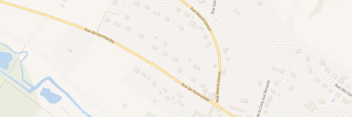 Plan du 40 Rue de Normandie à Berchères-sur-Vesgre