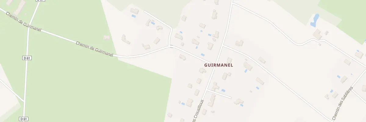 Plan du 1016 Che de Guirmanel à Montjoire