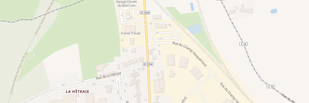 Plan du 78 Rue de Neufchâtel à Forges-les-Eaux