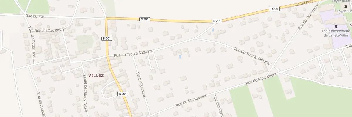 Plan du 10 Rue du Trou à Sablons à Limetz-Villez