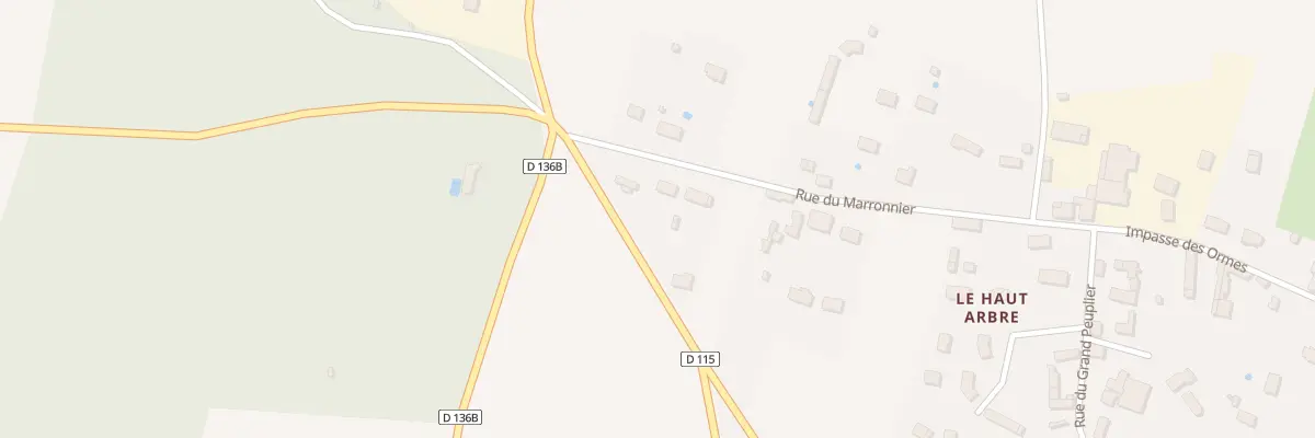 Plan du 29 Rue du Marronnier au Mesnil-Simon