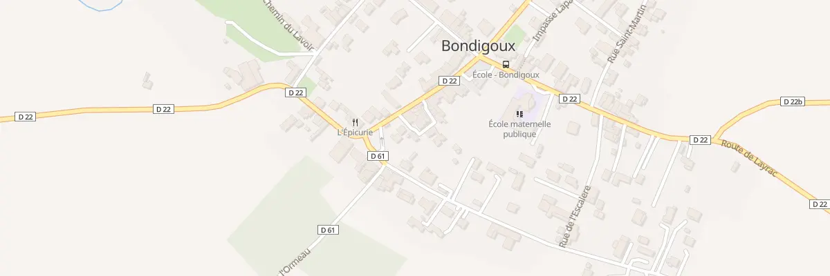 Plan du 47 Rue de la Croix-blanche à Bondigoux