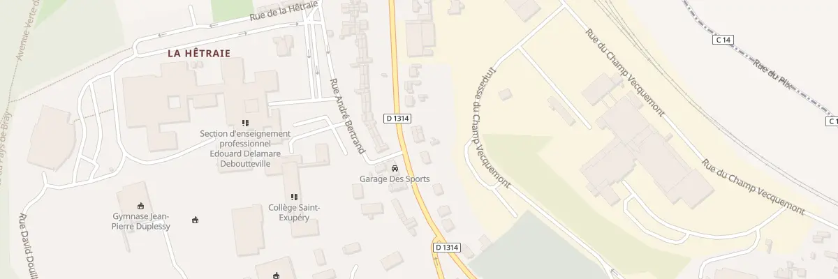 Plan du 66 Rue de Neufchatel à Rouvray-Catillon