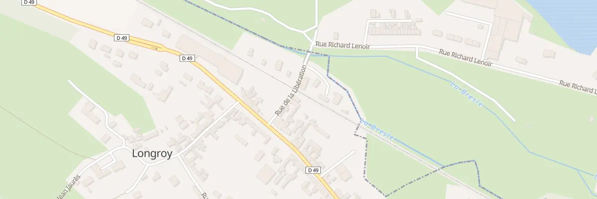 Plan du 4 Rue de la Libération à Longroy