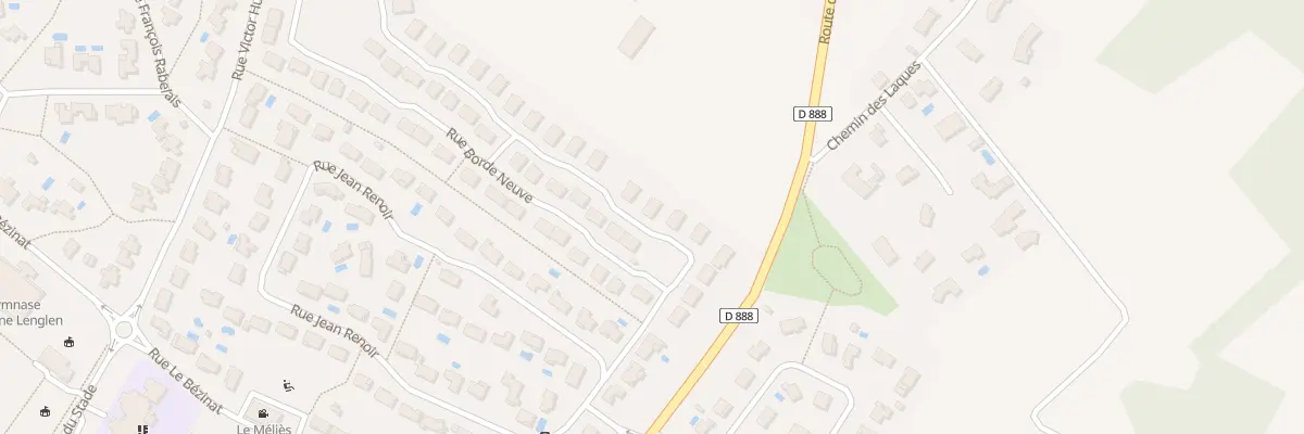 Plan du 7 Rue Borde Neuve à Castelmaurou