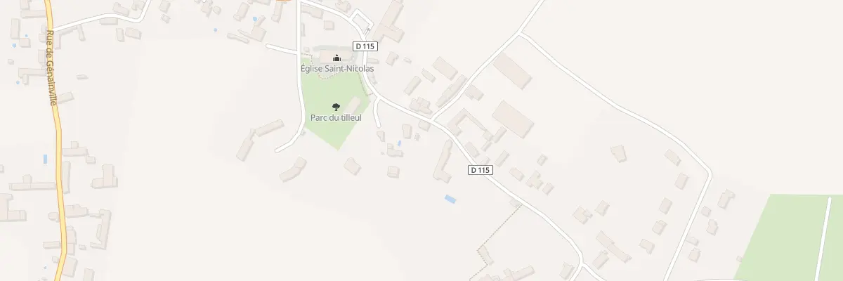 Plan du 22 Rue de la Libération au Mesnil-Simon