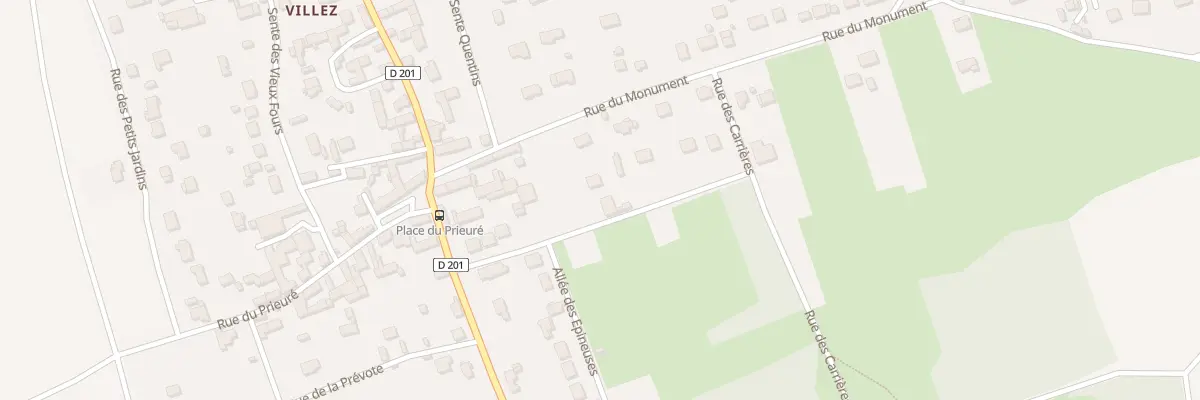 Plan du 1 All des Matrees à Limetz-Villez
