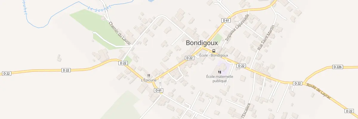 Plan du 66 Rue Principale à Bondigoux