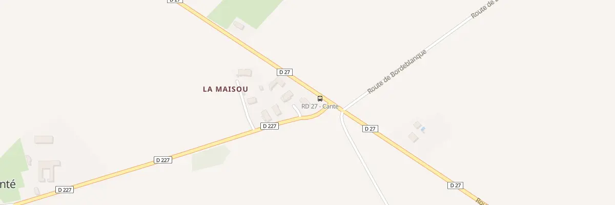Plan du 4 La Maisou à Canté