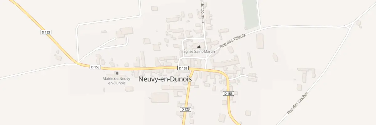 Plan du 4 Rue du Pressoir à Neuvy-en-Dunois