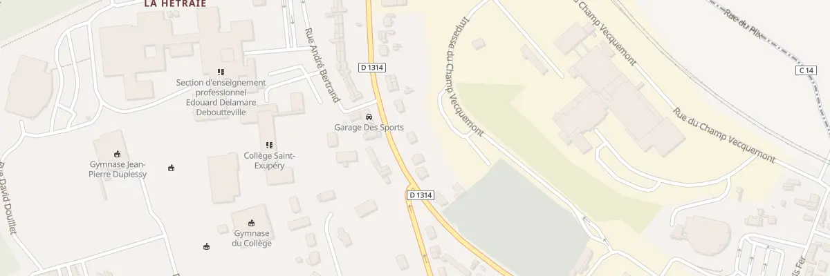 Plan du 62 Rue de Neufchâtel à Forges-les-Eaux